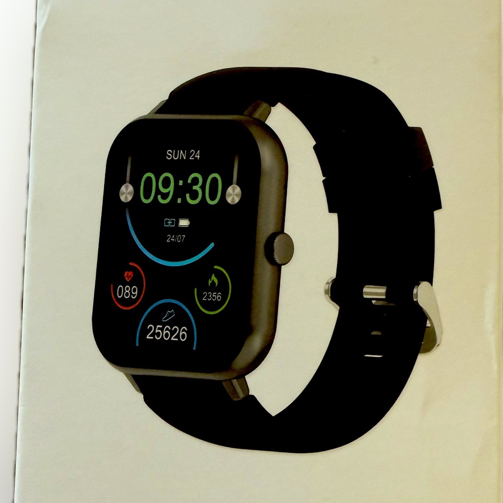 Smart Fitness Watch - Black